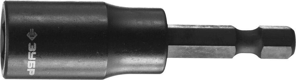 Ударная бита с торцевой головкой ЗУБР удлиненная, 10 мм, 60 мм от компании ТД МЕЛОЧевка (товары для дома от метизов до картриджей) - фото 1