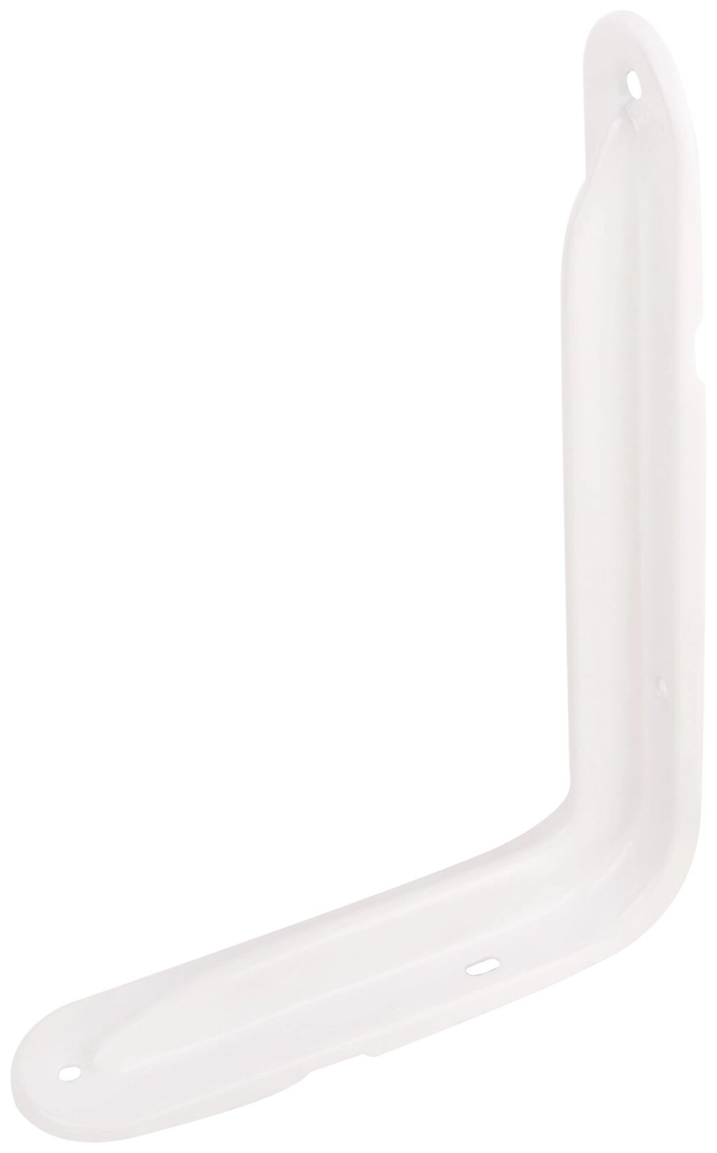 Уголок-кронштейн усиленный белый 140х200 мм (1,0 мм) от компании ТД МЕЛОЧевка (товары для дома от метизов до картриджей) - фото 1