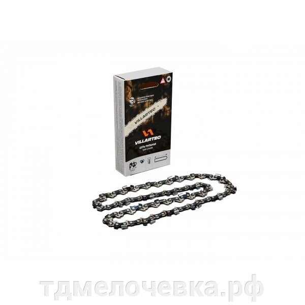 Villartec  Villartec ЦЕПЬ 91PS 44 зв 3/8'P 1.3 мм 12" Full-Chisel от компании ТД МЕЛОЧевка (товары для дома от метизов до картриджей) - фото 1