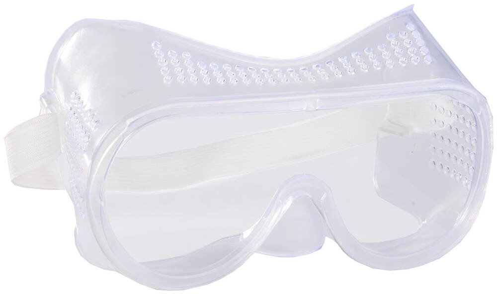 Защитные очки STAYER MASTER ударопрочная поликарбонатная линза, прямая вентиляция от компании ТД МЕЛОЧевка (товары для дома от метизов до картриджей) - фото 1