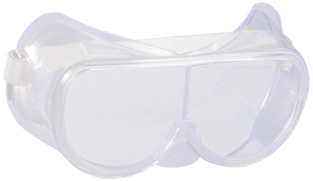 Защитные очки STAYER STANDARD линза из ПВХ, прямая вентиляция от компании ТД МЕЛОЧевка (товары для дома от метизов до картриджей) - фото 1