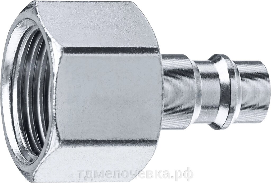 ЗУБР 1/2″F - рапид штуцер, переходник, Профессионал (64914-1/2) от компании ТД МЕЛОЧевка (товары для дома от метизов до картриджей) - фото 1