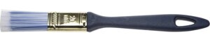 ЗУБР АКВА, КП-13, 20 мм, 3/4″искусственная щетина, пластмассовая ручка, для высокотекучих ЛКМ, плоская кисть