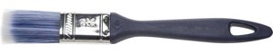 ЗУБР АКВА, КП-13, 25 мм, 1″искусственная щетина, пластмассовая ручка, для высокотекучих ЛКМ, плоская кисть
