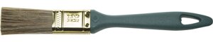 ЗУБР Аква КП-14, 25 мм, 1″смешанная щетина, пластмассовая рукоятка, плоская кисть (4-01014-025)