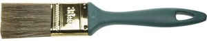 ЗУБР Аква КП-14, 38 мм, 1.5″смешанная щетина пластмассовая рукоятка, плоская кисть (4-01014-038)