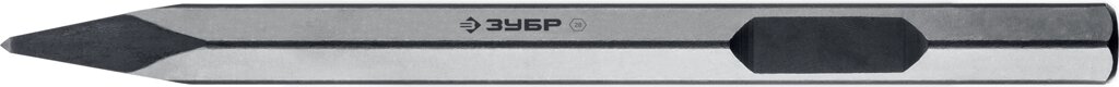 ЗУБР БУРАН, 400 мм, HEX 28, пикообразное зубило (29372-00-400) от компании ТД МЕЛОЧевка (товары для дома от метизов до картриджей) - фото 1