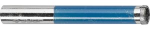 ЗУБР d 6 мм, Р100, цилиндрический хвостовик, алмазное трубчатое сверло для дрели, Профессионал (29860-06)