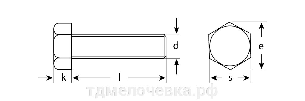 ЗУБР ГОСТ 7798-70, кл. пр. 5.8, M5 х 50 мм, цинк, 5 кг, болт (303080-05-050) от компании ТД МЕЛОЧевка (товары для дома от метизов до картриджей) - фото 1