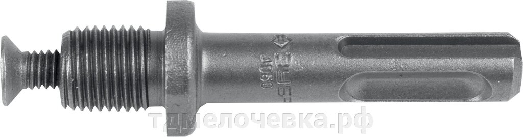 ЗУБР резьбовой переходник с винтом с SDS-Plus на патрон 1/2″ (29061) от компании ТД МЕЛОЧевка (товары для дома от метизов до картриджей) - фото 1