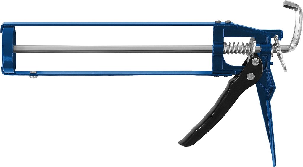 ЗУБР скелетный пистолет для герметика Монтажник, 310 мл, серия Профессионал от компании ТД МЕЛОЧевка (товары для дома от метизов до картриджей) - фото 1