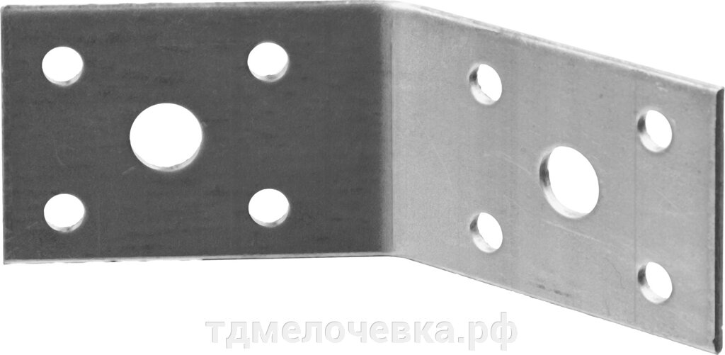 ЗУБР УК-135-2.0, 35 x 50 x 50 x 2 мм, 135 град, цинк, крепежный уголок (310136-35-050) от компании ТД МЕЛОЧевка (товары для дома от метизов до картриджей) - фото 1