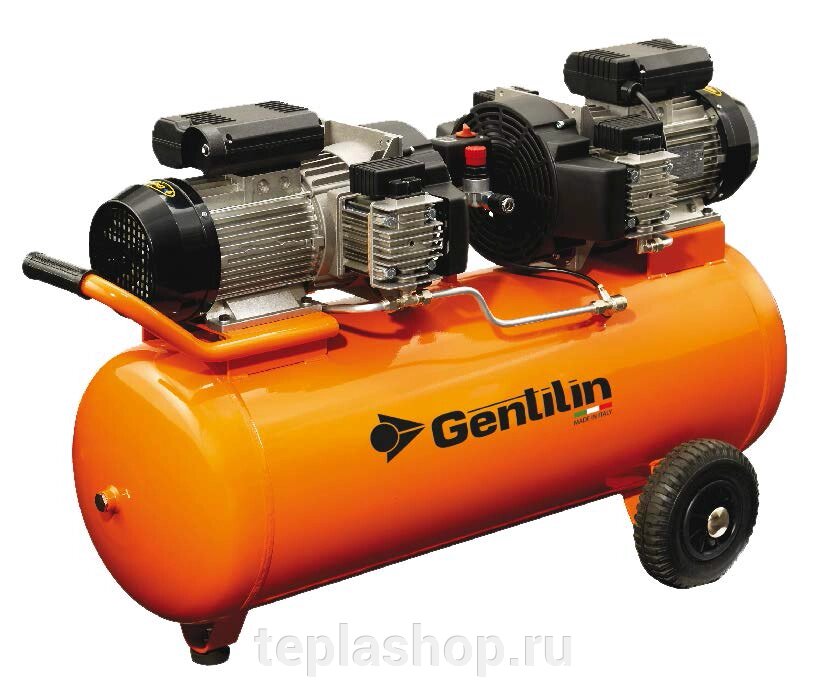 Безмаслянный компрессор Gentilin EK660/100 (380В) от компании ООО "РВК" - фото 1