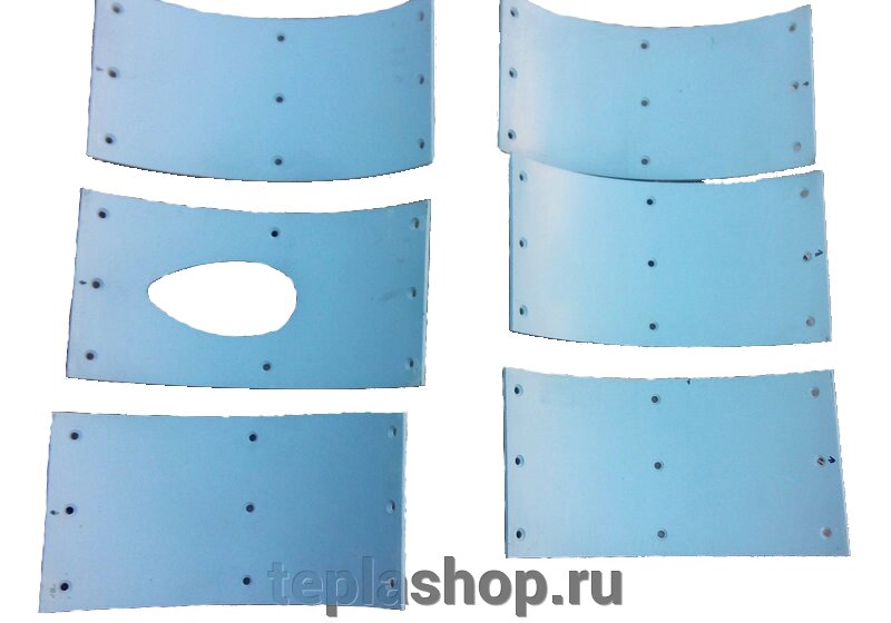 Броня - защитные пластины пневмонагнетателя Euromix 300 от компании ООО "РВК" - фото 1