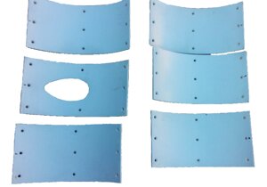 Броня - защитные пластины пневмонагнетателя Euromix 300