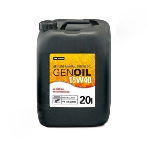 Масло минеральное для дизельного двигателя GENOIL 15W40 (1626226300) 20 л