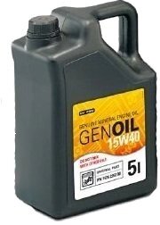 Масло минеральное для дизельного двигателя GENOIL 15W40 (1626226200) 5 л - ООО &quot;РВК&quot;