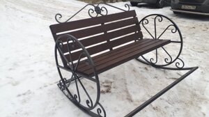 Кресло- скамейка качалка в Москве от компании ООО Амарант