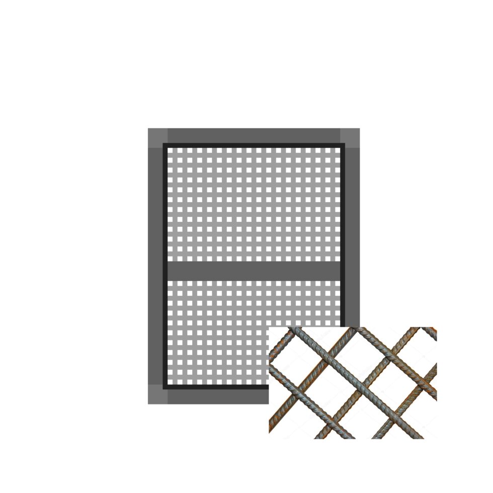 Москитная сетка стандарт алюминиевые нити серая от компании ООО "ПеноПласт" - фото 1