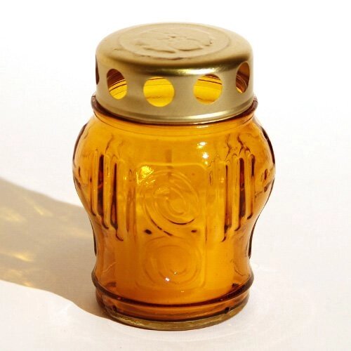 Лампада для дома Жёлтого цвета от компании Восковые свечи Козельск - фото 1