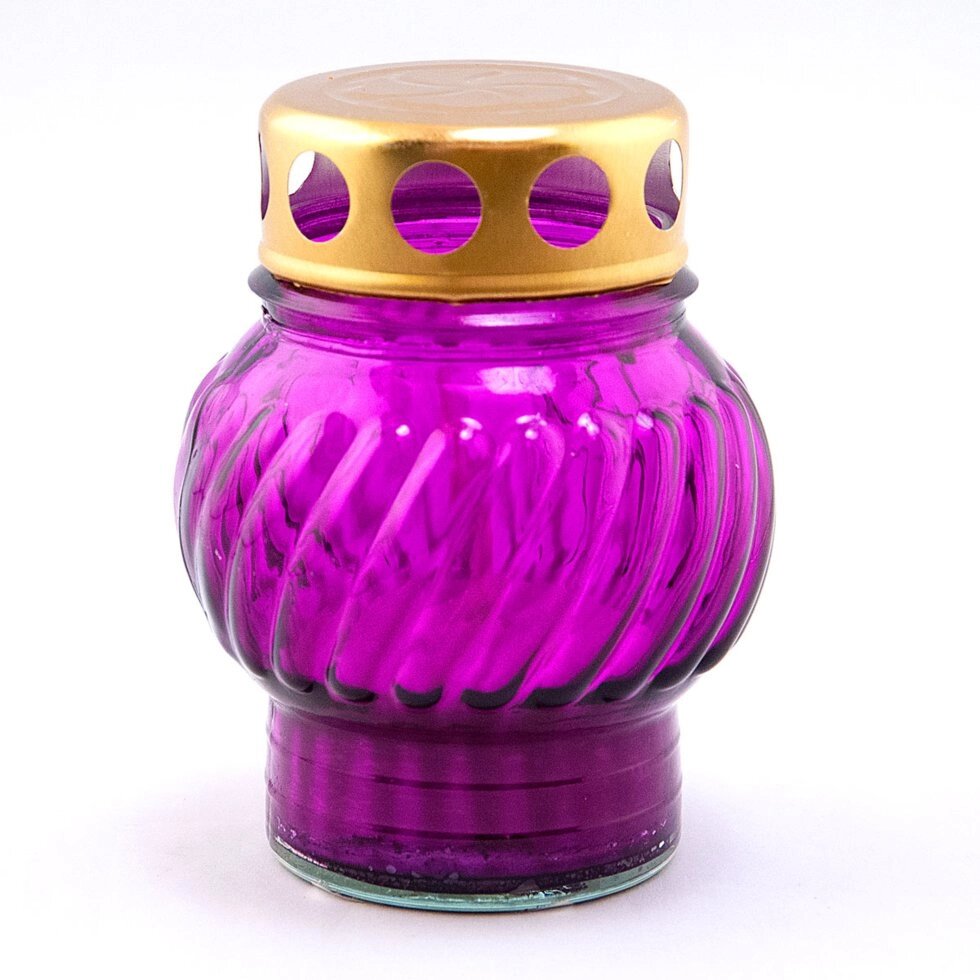 Лампады для дома Фиолетового цвета от компании Восковые свечи Козельск - фото 1