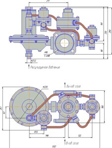 Ремкомплект к регулятору давления газа РДСК-50