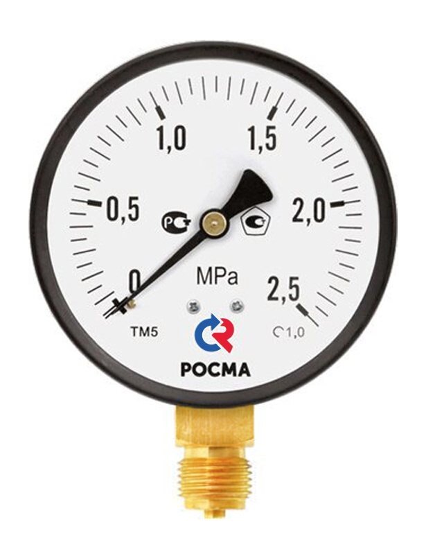 Вакуумметр РОСМА ТВ-610 IP54 с повышенной пылевлагозащищенностью от компании ООО "СНАБГАЗКОМ" - фото 1