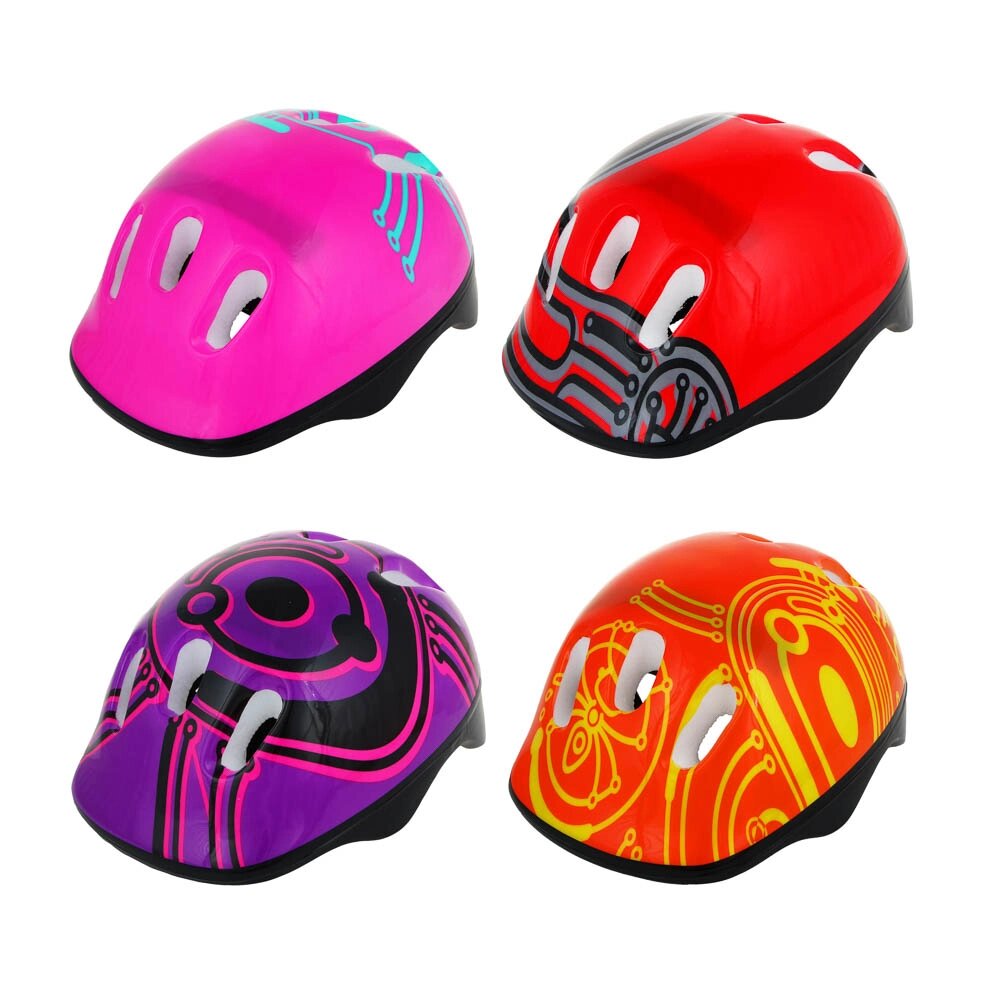 АЛИСА Шлем защитный 26x20см, пластик, 4 цвета от компании ООО "Барс" - фото 1