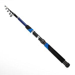 AZOR FISHING Спиннинг "Найт", телескоп., файбергласс, 2,4м, тест 30-60гр, 3 цвета