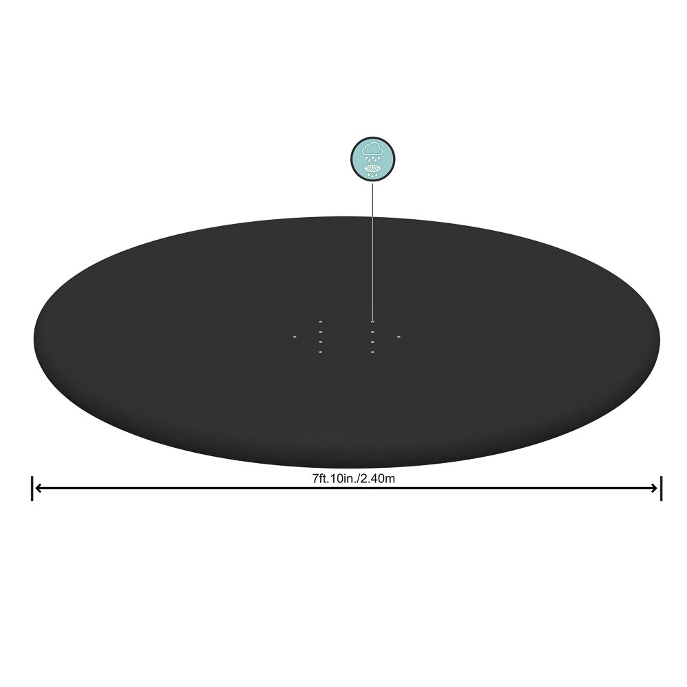 BESTWAY Тент для бассейнов с надувным бортом Ф244 см,280 см,58032 от компании ООО "Барс" - фото 1