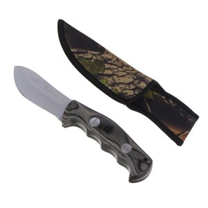 ЕРМАК Нож охотника в ножнах 24(9,5х0,4) см ручка пластик
