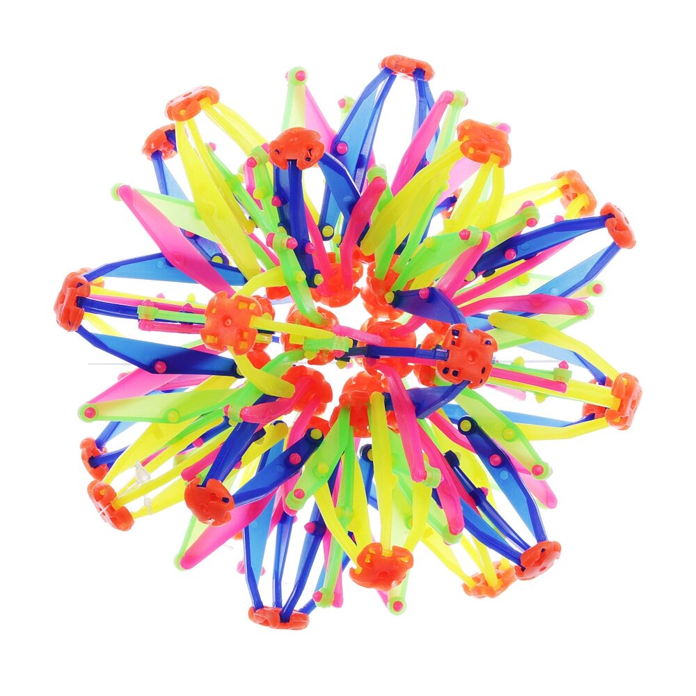 Игрушка в виде шара-трансформера, PP, 14см, разноцветная от компании ООО "Барс" - фото 1