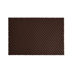 Ковер универсальный "Кросс" 60x40x1,1 коричневый