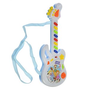 Мешок подарков игрушка электронная гитара, звук, PP, 2хаа, 10х25х3см, ZY287807