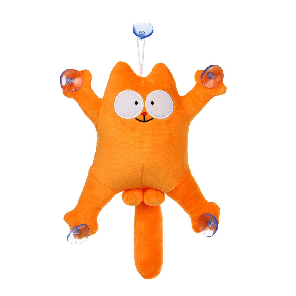 NG Мягкая игрушка на присосках для автомобиля "Кот Саймон" от компании ООО "Барс" - фото 1