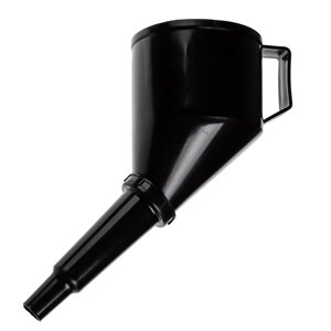 NG Воронка разборная черная (с ручкой), фильтр в комплекте, 12x26 см
