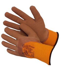 Перчатки утепленные Акрил-полиэстеровые перчатки с текстурированным вспененным латек Gward ASTRA FDP