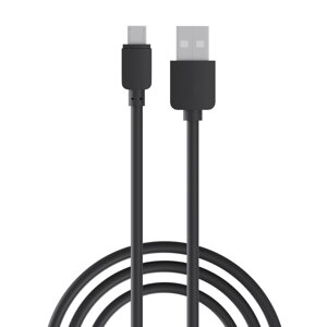 Первая цена Кабель для зарядки Эконом Micro USB, 0,8м, 1A, прорезиненный