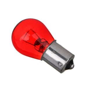 NG Лампа накаливания 12V, P21W (BA15S) красный, BOX (10 шт.)