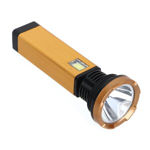 ЕРМАК Фонарь ручной, LED+COB, 1200мАч, 4 режима, 6х17см