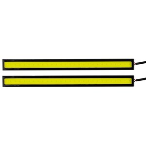 NEW GALAXY Дневные ходовые огни, LED 28шт, метал. корп., 170мм, 12V, белый, 2шт.