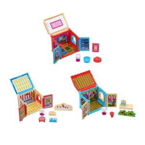 ИГРОЛЕНД Набор игровой, сюрприз, "Кукольный домик", ABS, 18,5х17х4,5, 3 дизайна