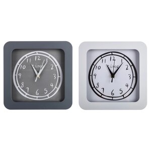 LADECOR CHRONO Часы настенные, пластик, стекло, 23см, 2 дизайна, ЧН-22
