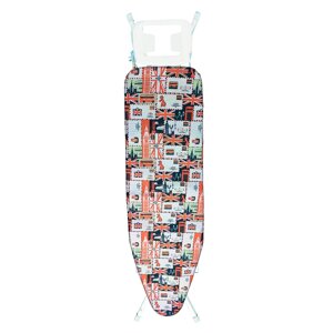 VETTA Чехол для гладильной доски на резинке, полиэстер, подкладка поролон, 130х50см, 3 дизайна