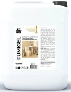 Средство чистящее для сантехники 5л CleanBox FUMIGEL с дез. и отбел. эффектом VORTEX