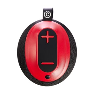 ВСЁГАЗИН Колонка беспроводная, 5 Вт, 1200мАч, USB, Micro-SD, AUX, красный