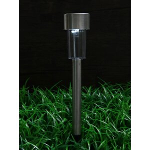 INBLOOM Фонарь на солнечной батарее, 30х4.7см, 1LED, белый, 1.2V 40mAh Ni-MH, пластик, нерж. сталь