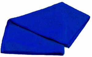 Салфетка микрофибра 30*30 см 220г/м2, синяя ONM