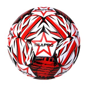 SILAPRO Мяч футбольный 2 сл, р. 5, 22см, PVC 1.5мм, 290гр (+-10%)