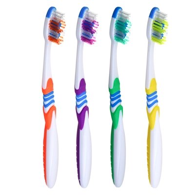 PROWAY Зубная щетка Релакс, пластик, резина, средняя жесткость, индекс 5, степень 6